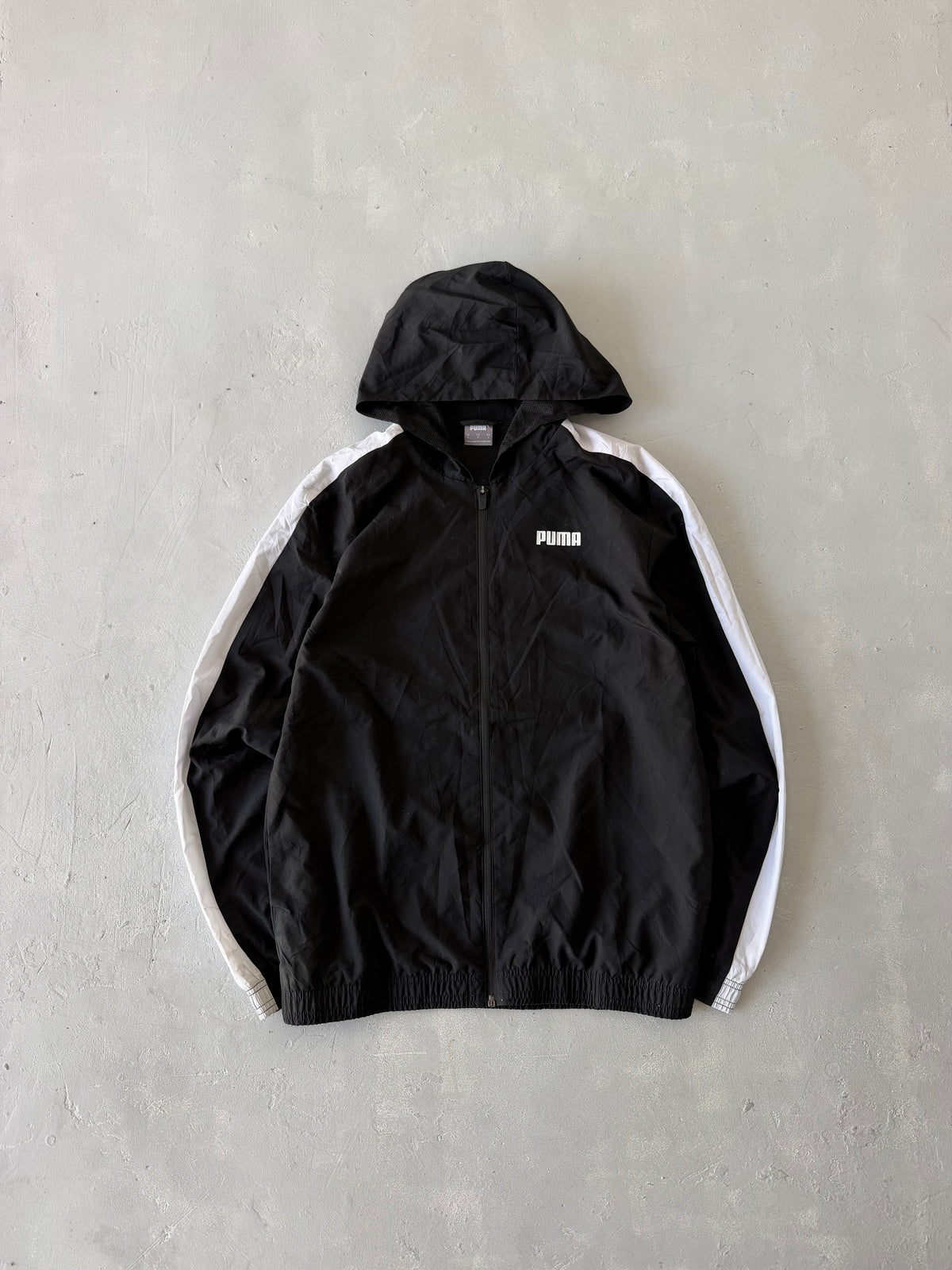 PUMA HOODED JACKET - M