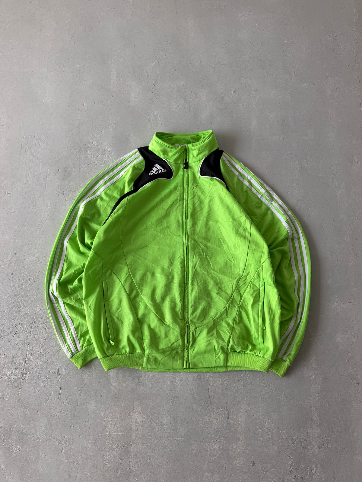 ADIDAS STRIPED JACKET - XL