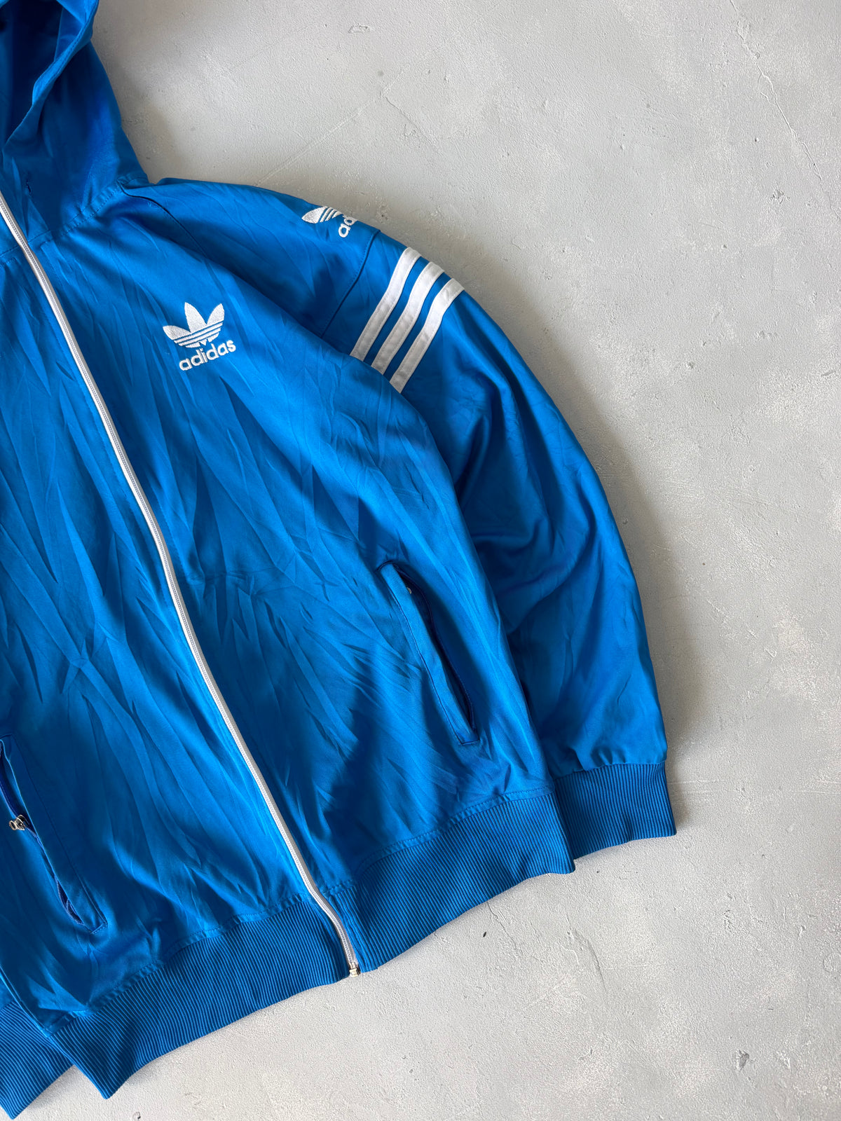 ADIDAS STRIPED JACKET - M