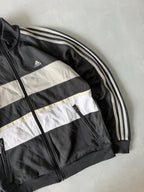 ADIDAS STRIPED JACKET - M
