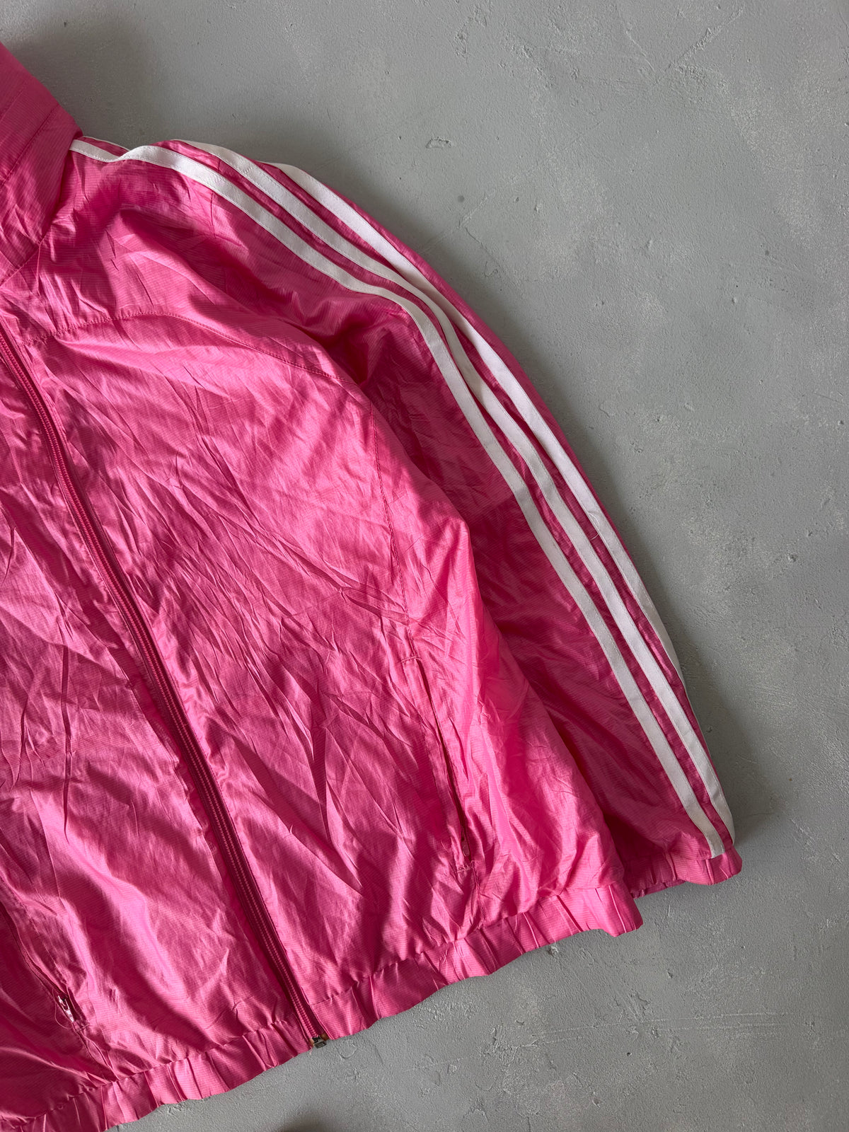 ADIDAS STRIPED JACKET - M