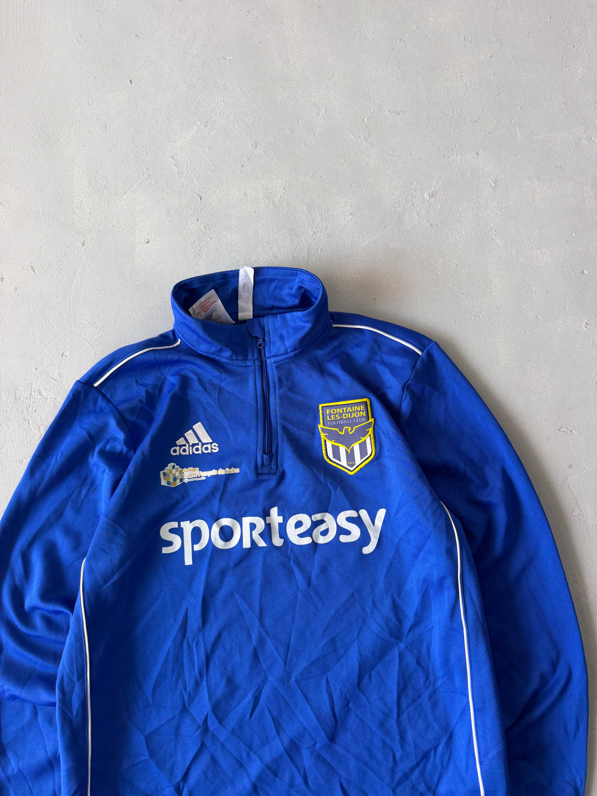 ADIDAS 1/4 JACKET - XS
