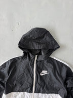 NIKE COLOR BLOCK HOODED JACKET -