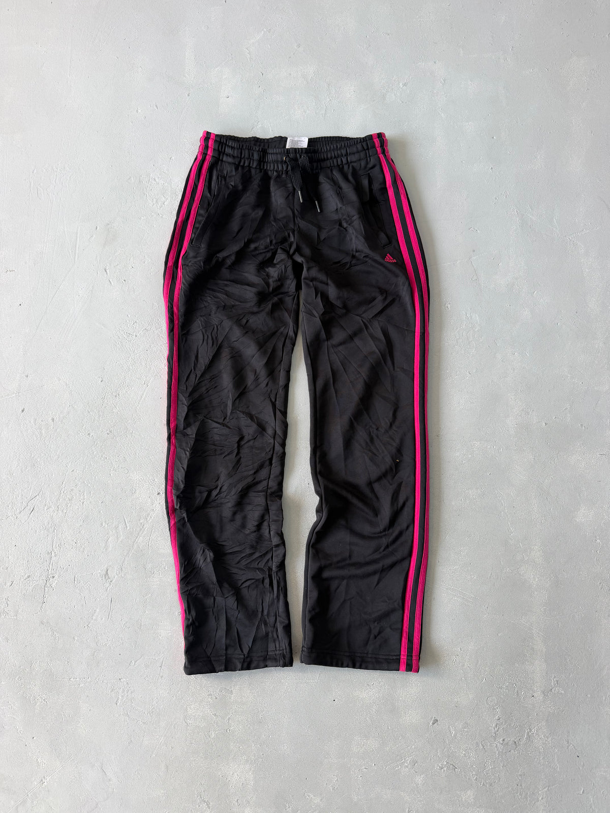 ADIDAS STRIPED TRACK PANT - S