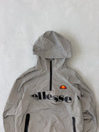 ELLESSE REFLECTIVE HOODED JACKET - S