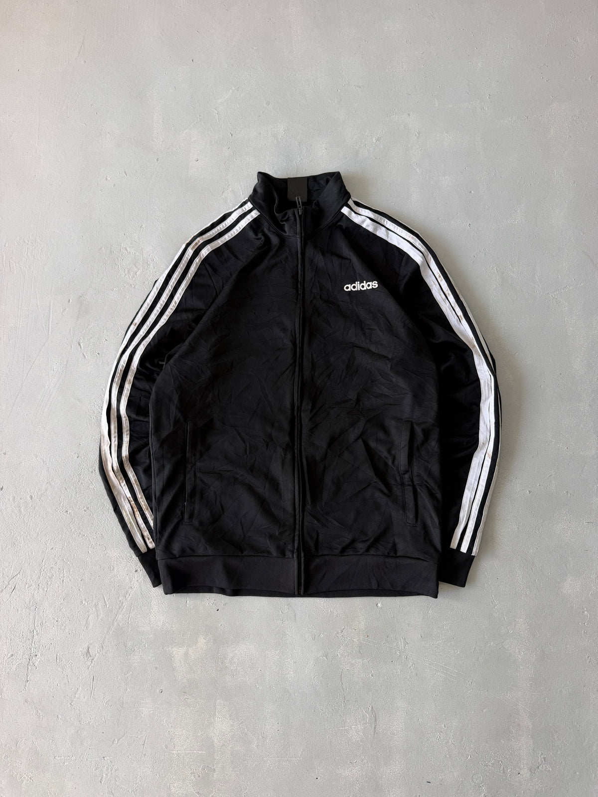 ADIDAS STRIPED JACKET - M