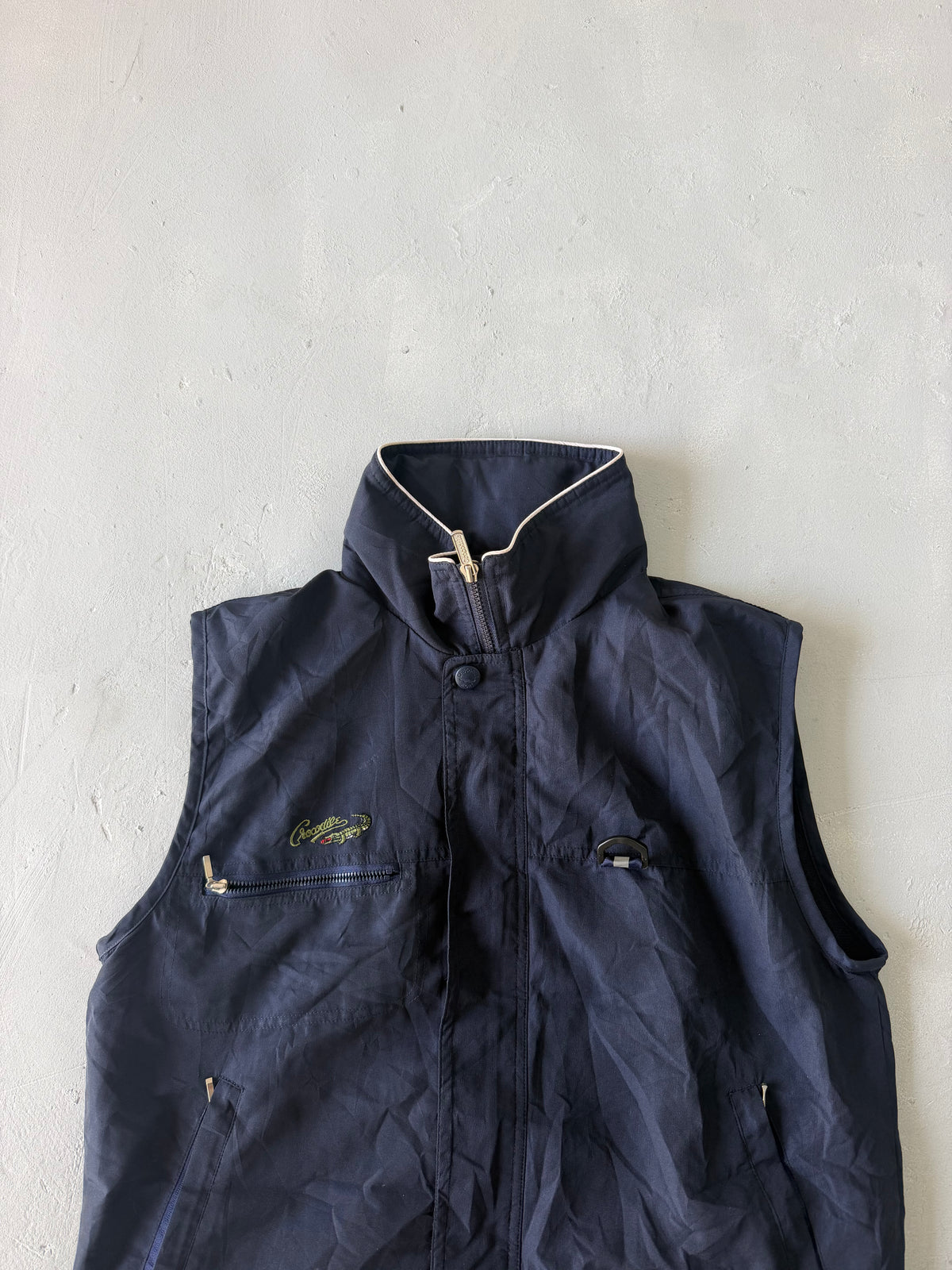 CROCODILE VEST JACKET - M