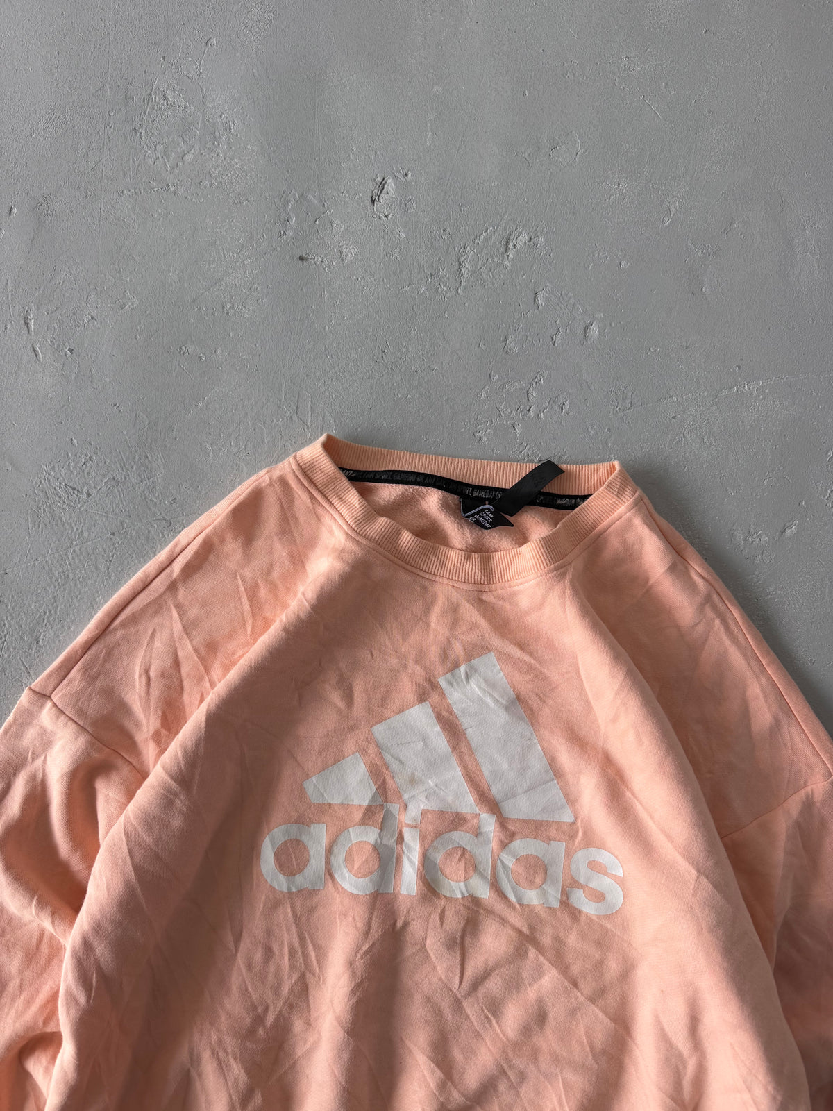 ADIDAS BIG LOGO SWEATSHIRT -