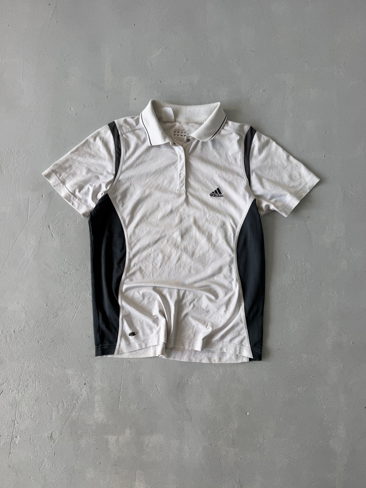 ADIDAS DRI FIT POLO TEE - S