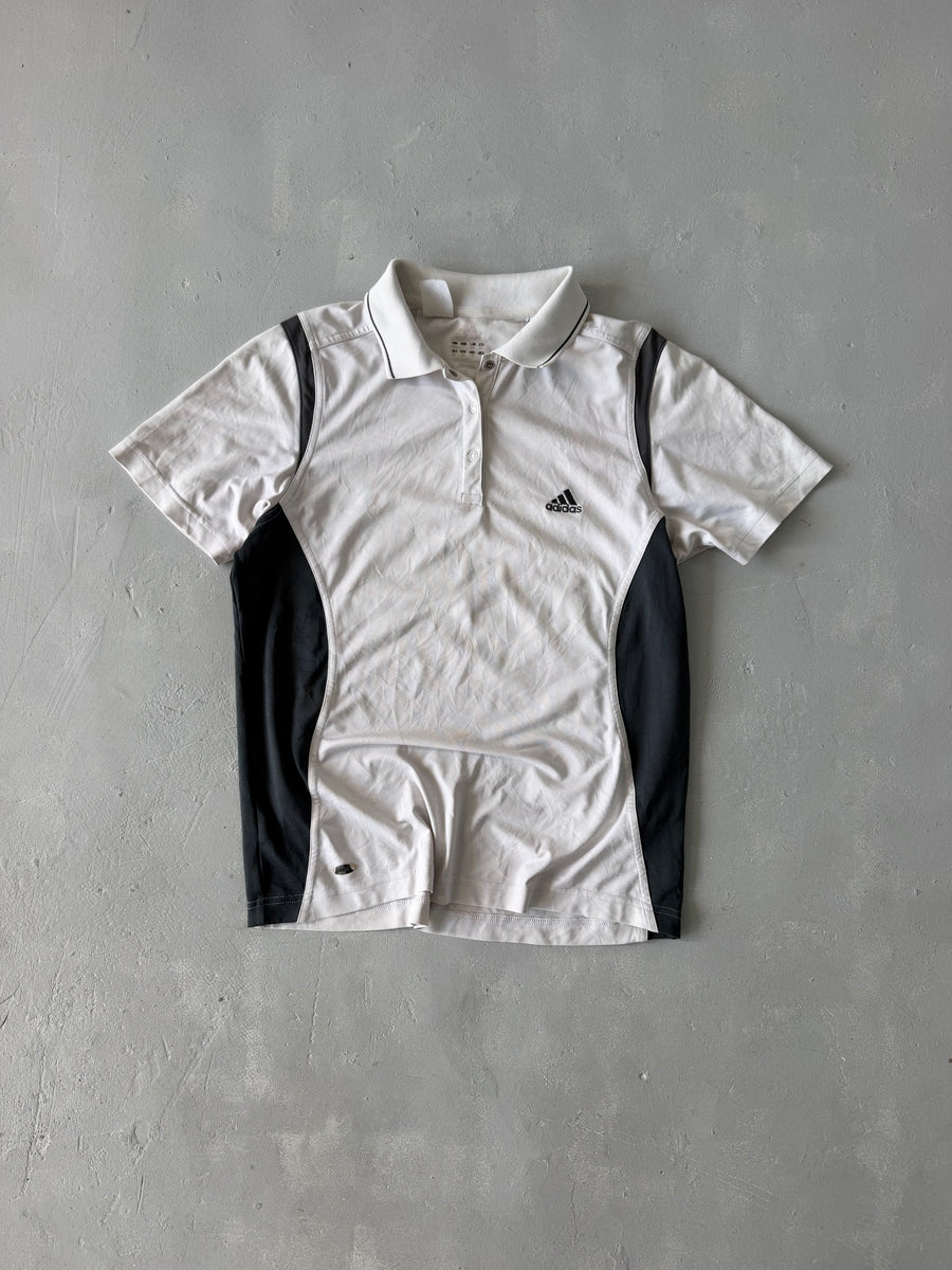 ADIDAS DRI FIT POLO TEE - S