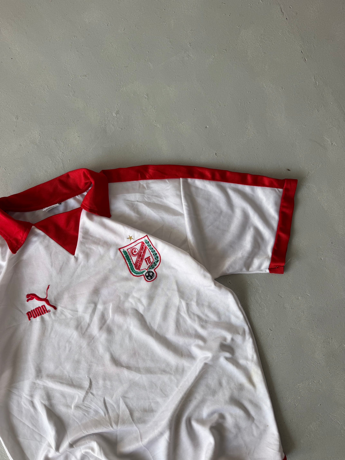 VINTAGE PUMA TUNISIA JERSEY - L