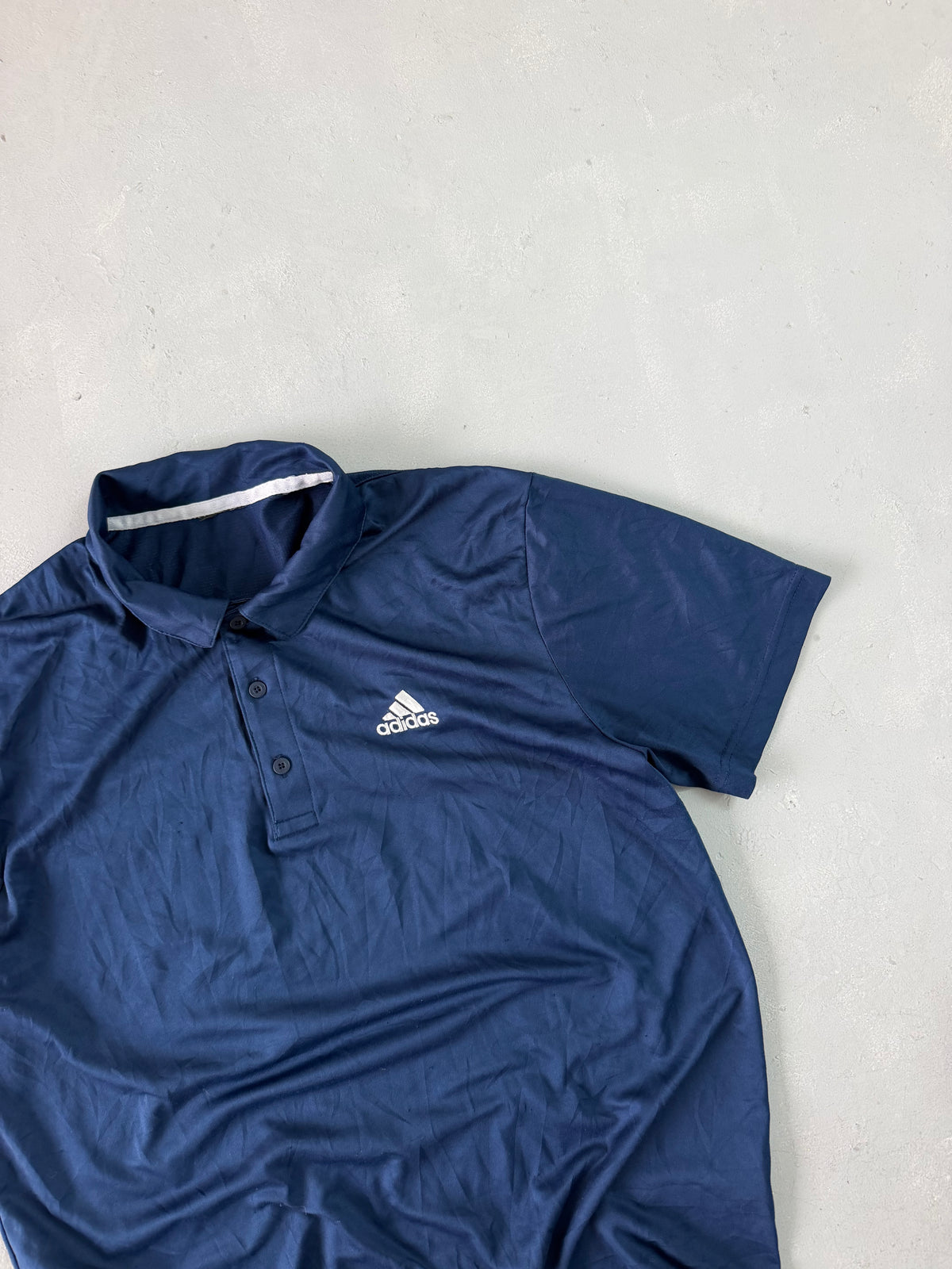 ADIDAS DRI FIT POLO TEE - M