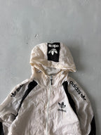 ADIDAS HOODED LOGO JACKET -