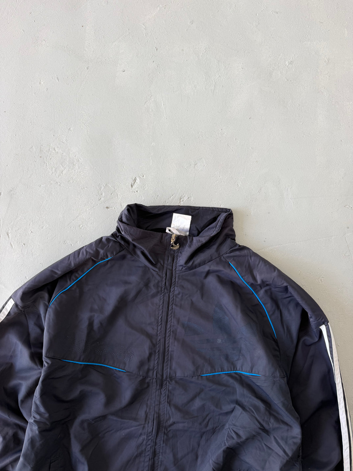 ADIDAS ORGINALS STRIPED JACKET - XL