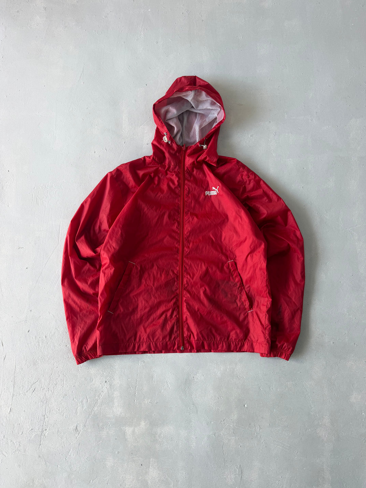 PUMA HOODED JACKET - M