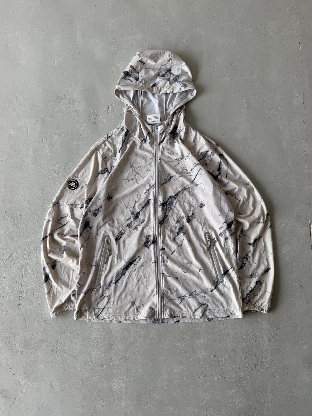 VINTAGE PRINTED HOODED JACKET -