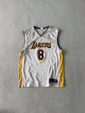 REEBOK LAKERS BASKETBALL JERSEY - L