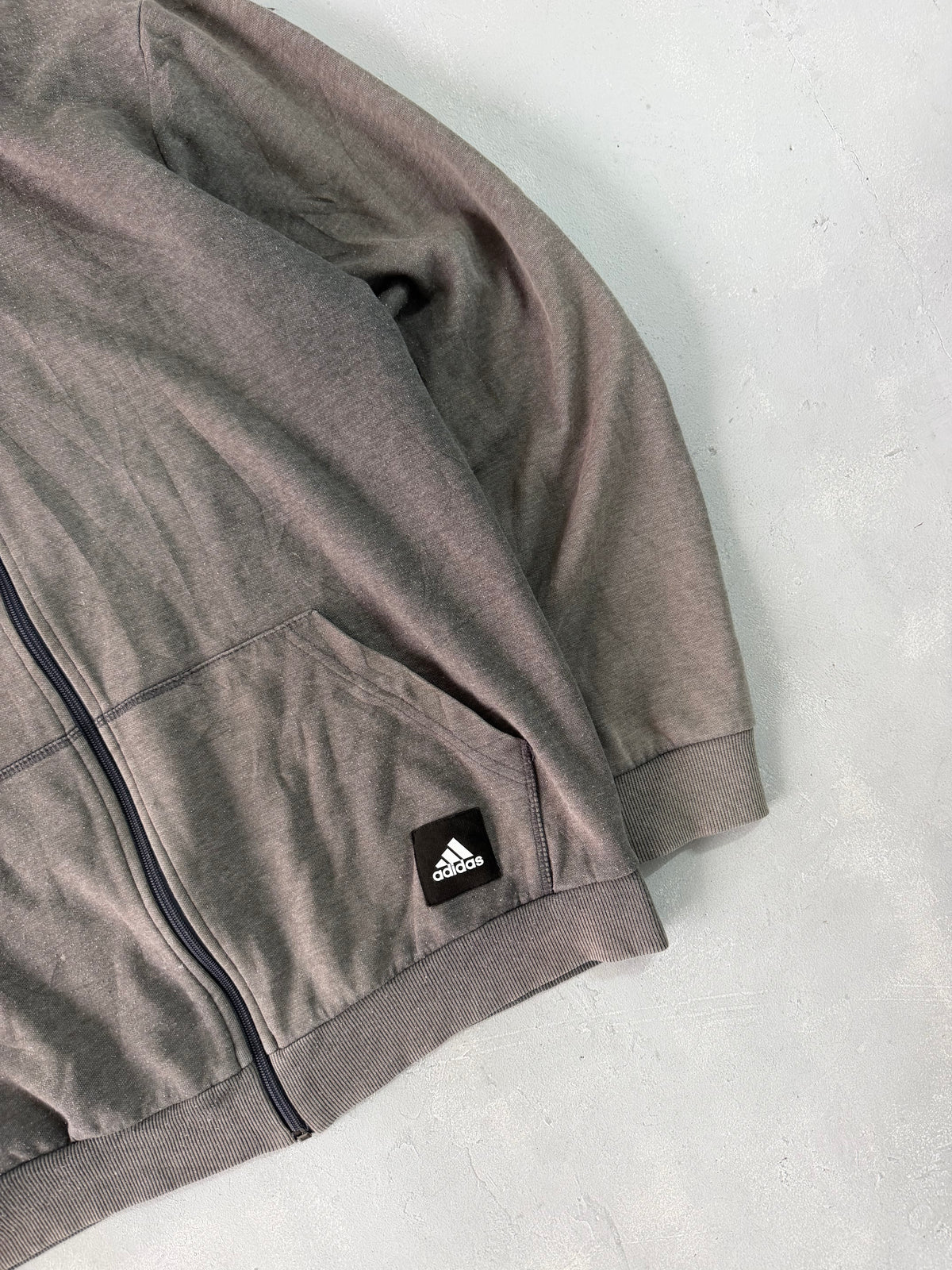 ADIDAS ZIPPER HOODIE - XL