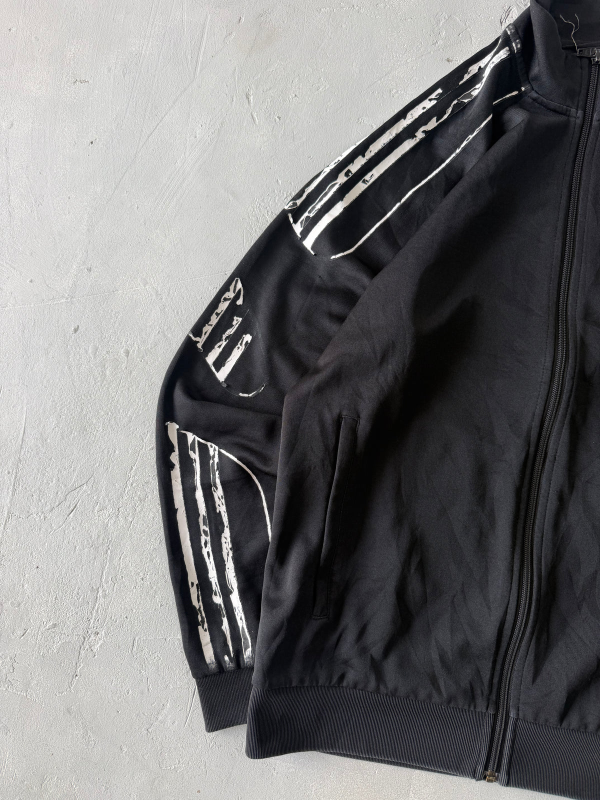 ADIDAS ORGINALS STRIPED JACKET - M