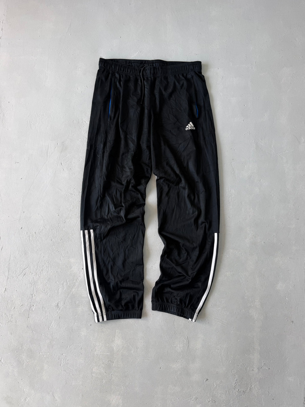 ADIDAS STRIPED TRACK PANT - M