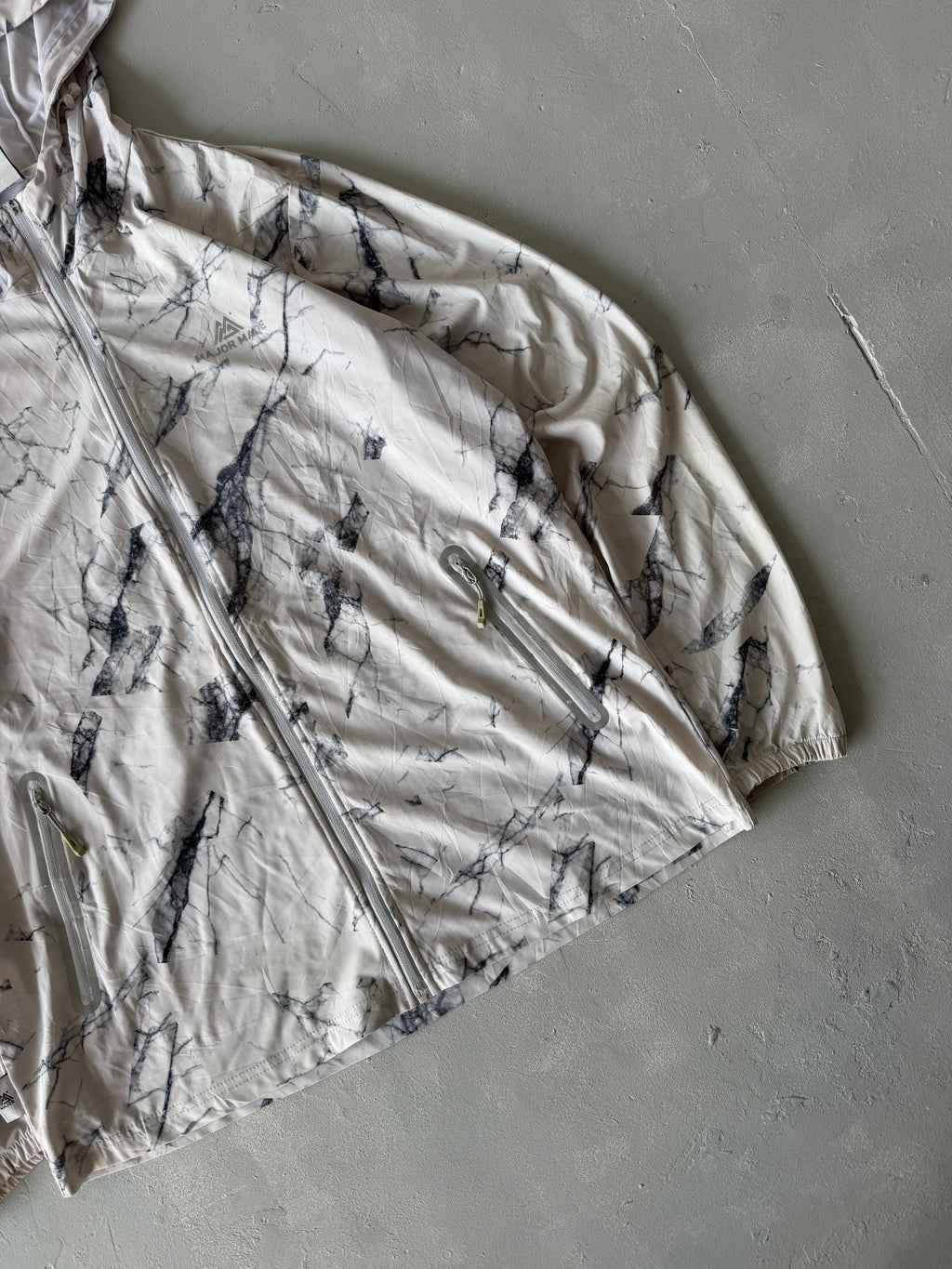 VINTAGE PRINTED HOODED JACKET -
