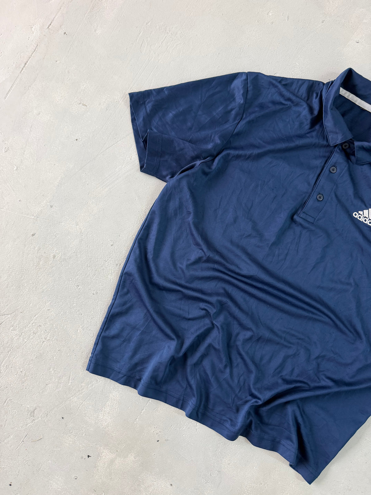 ADIDAS DRI FIT POLO TEE - M