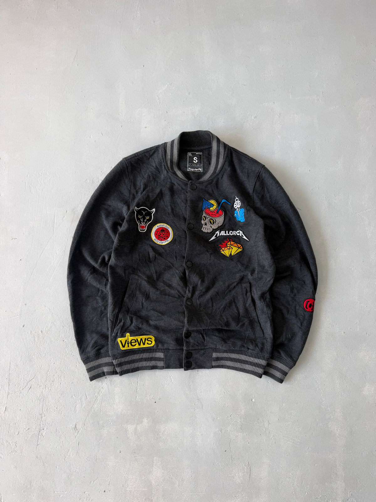 VINTAGE VARSITY JACKET - M