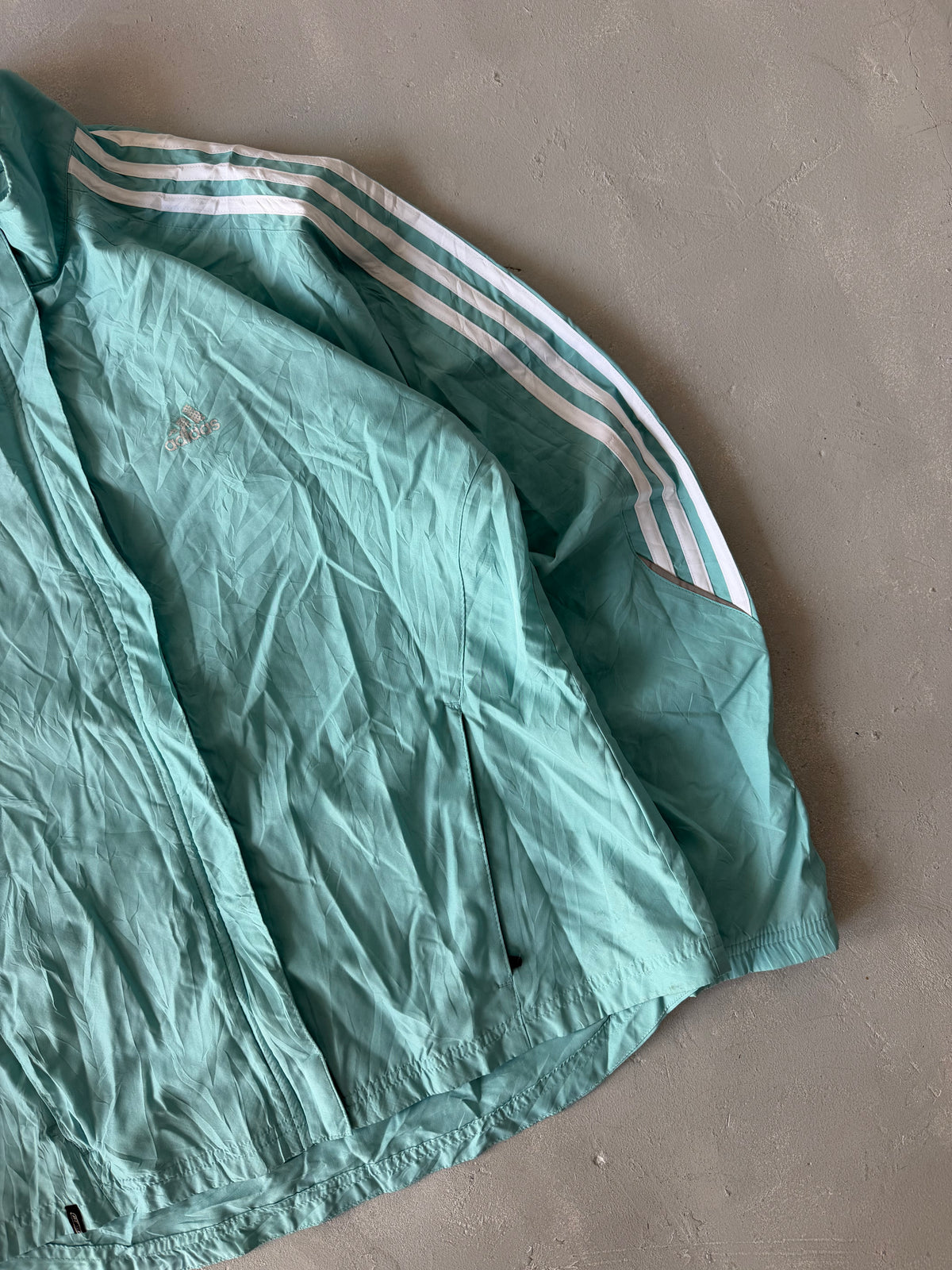 ADIDAS STRIPED JACKET - M