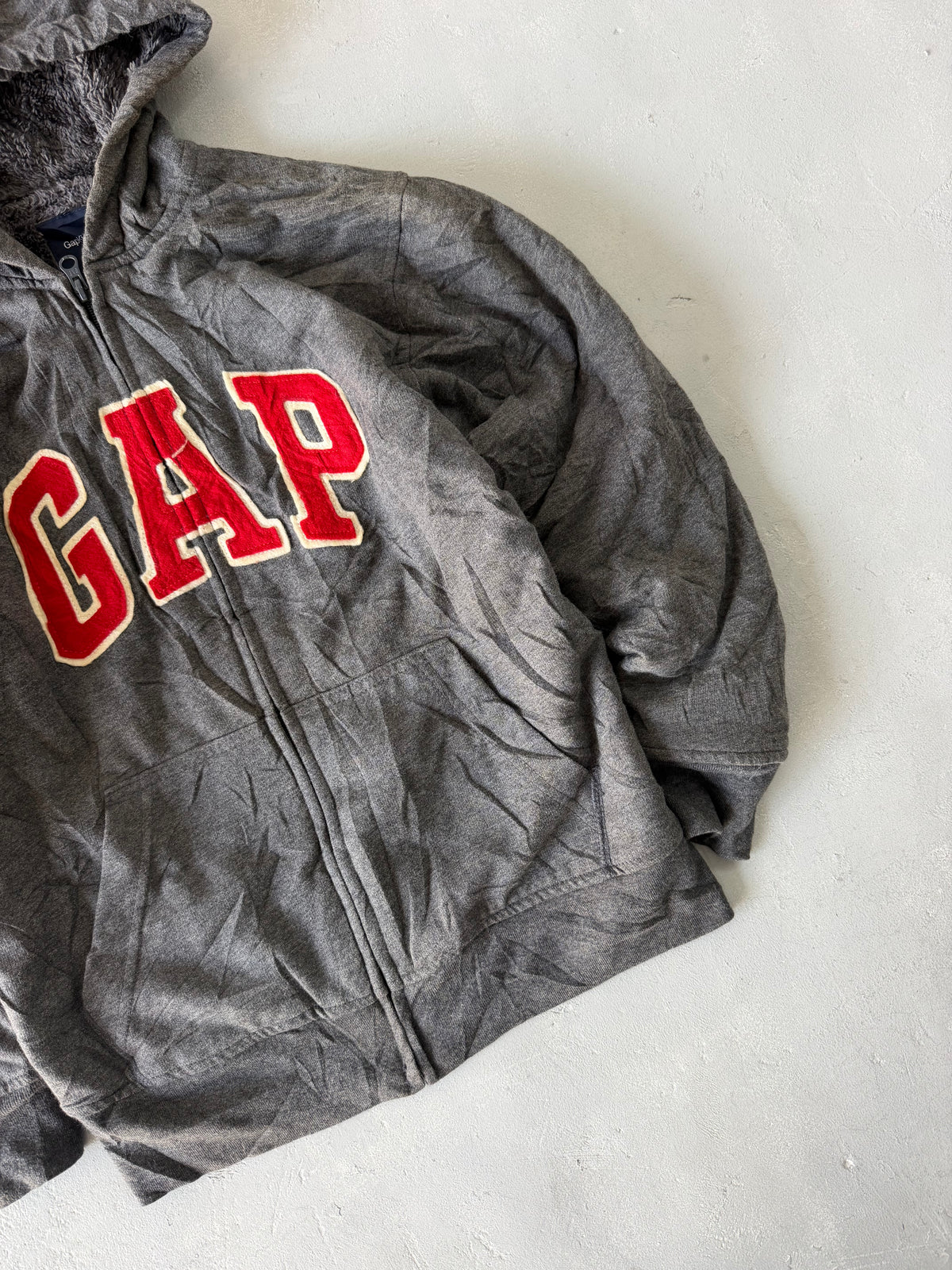 VIINTAGE GAP ZIPPER HOODIE - XS