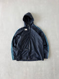 80S ADIDAS HOODED JACKET - M
