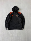 ADIDAS STRIPED HOODIE - M