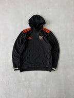 ADIDAS STRIPED HOODIE - M