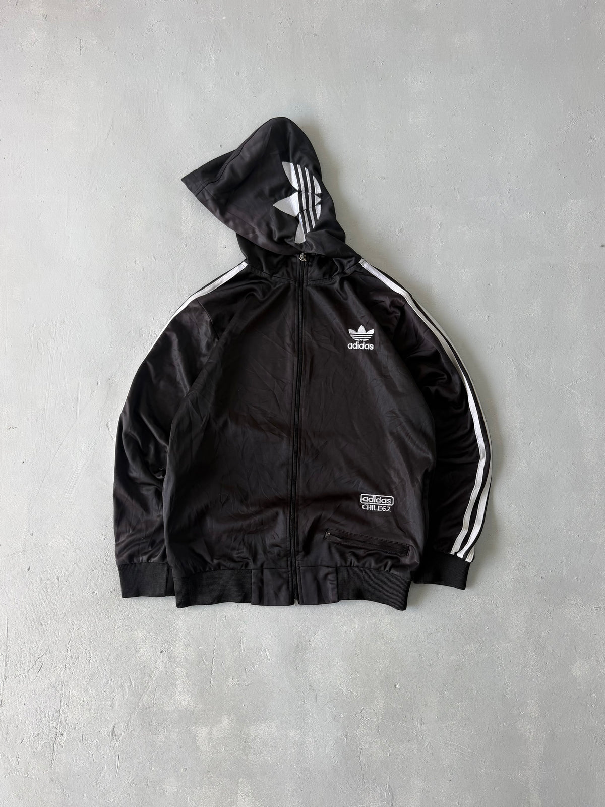 ADIDAS STRIPED JACKET - M