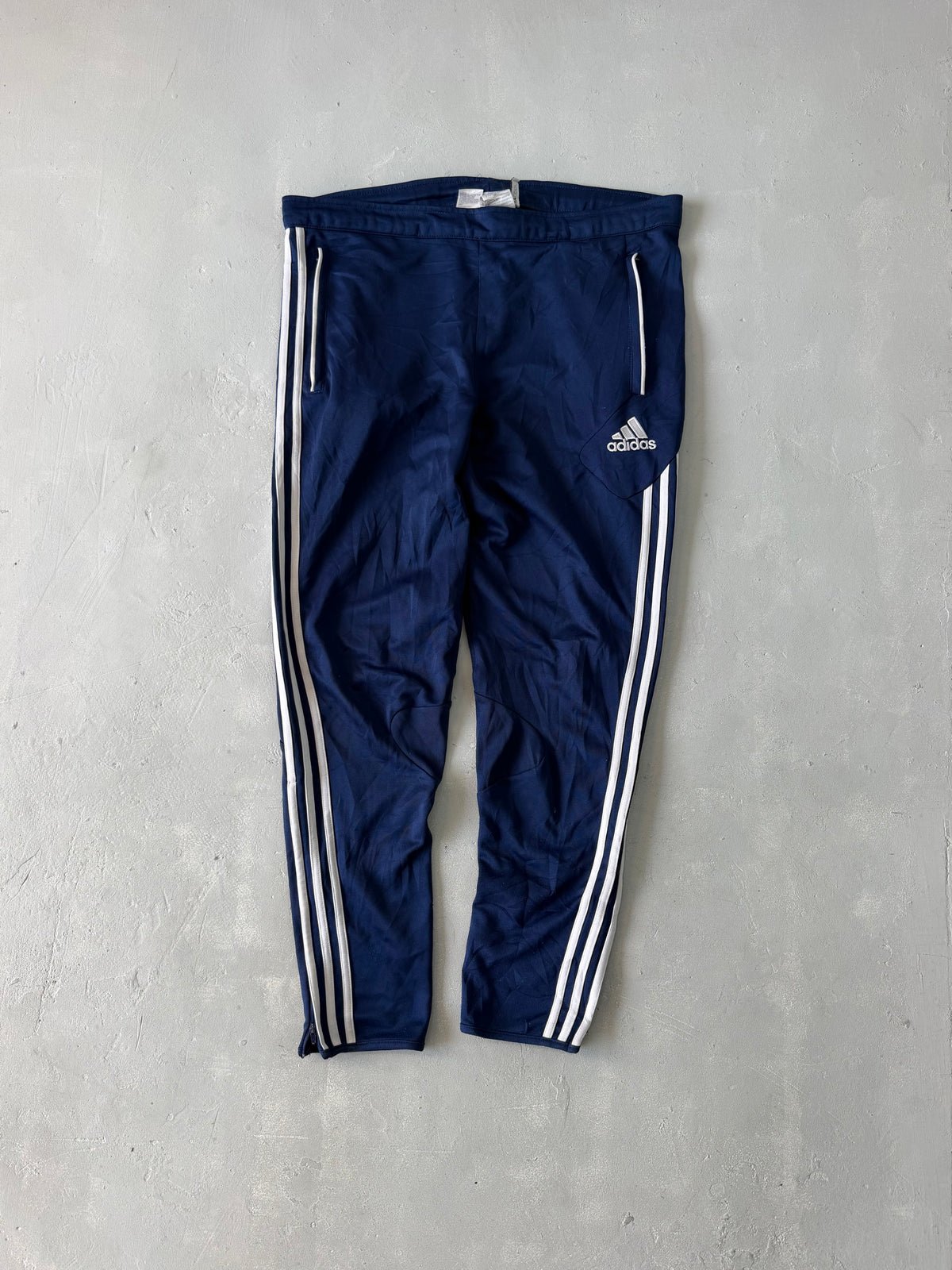 ADIDAS STRIPED TRACK PANT - L