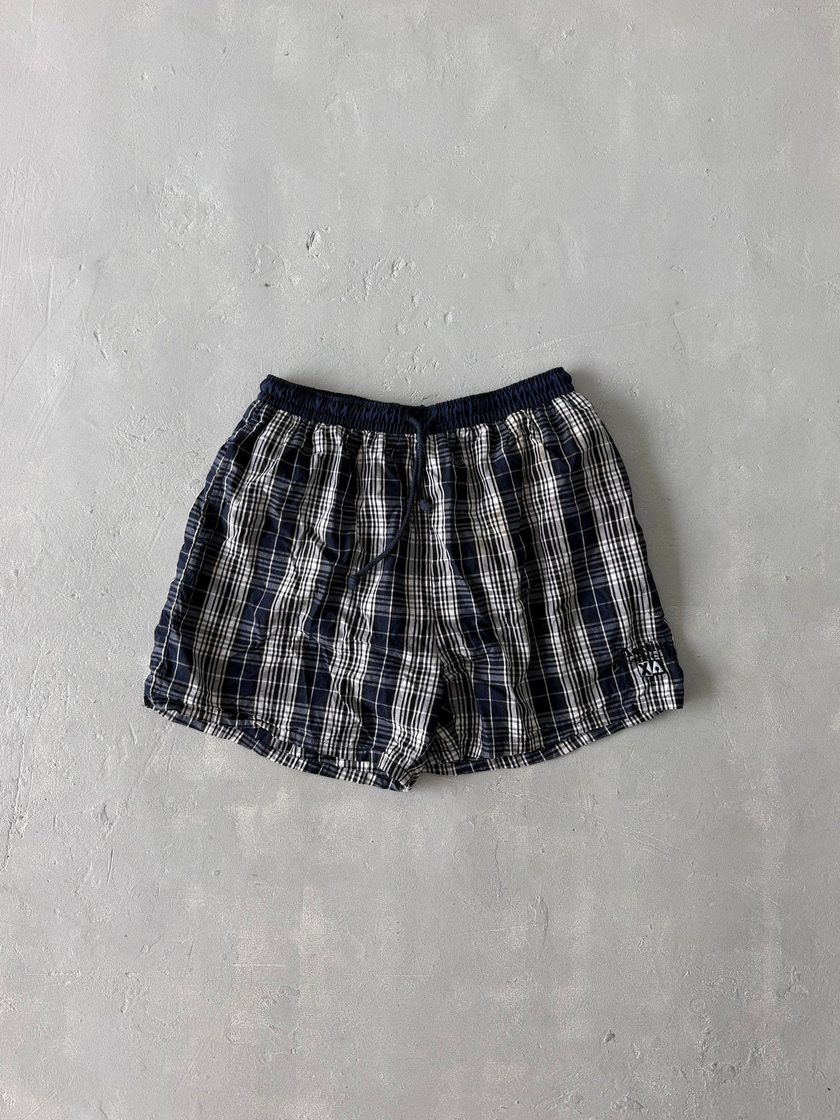 CHECKERD SHORTS - M