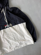 FILA 1/4 HOODED JACKET - M