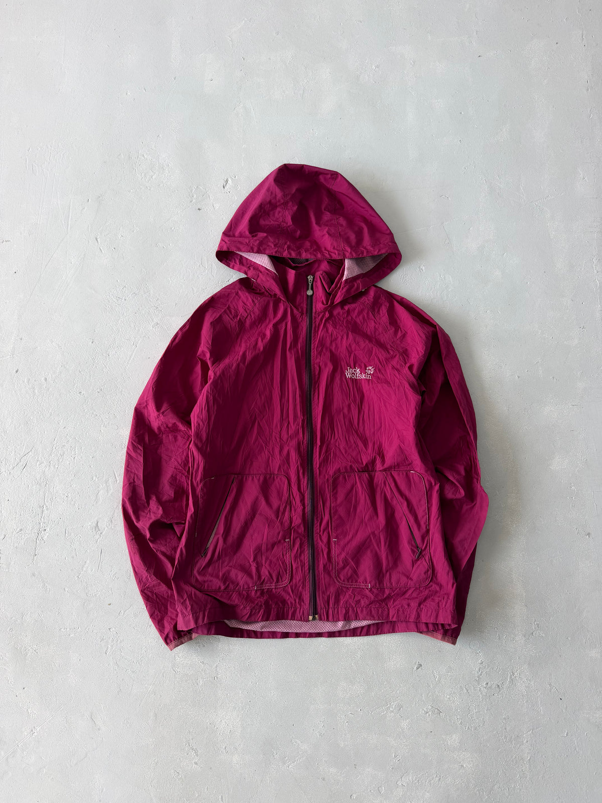 JACK WOLFSKIN HOODED JACKET -
