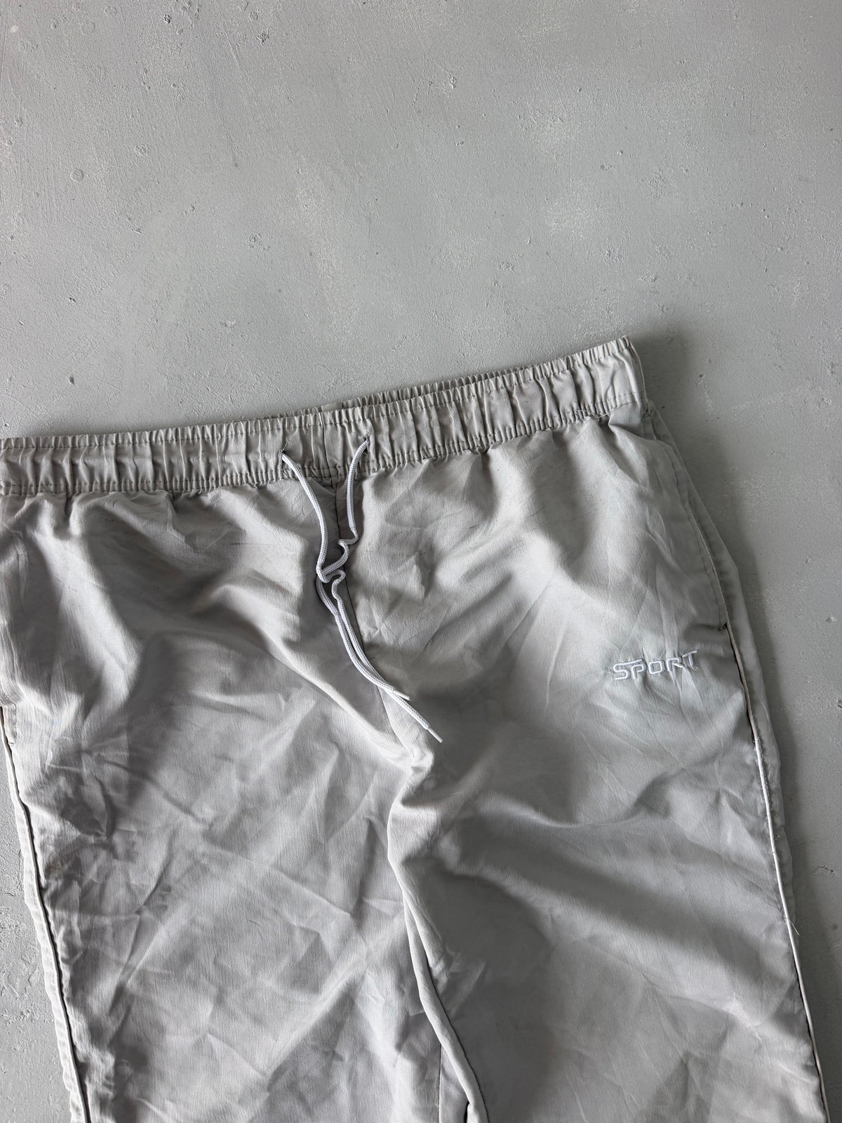 VINTAGE BAGGY TRACK PANT - L