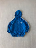ADIDAS HOODED JACKET - M