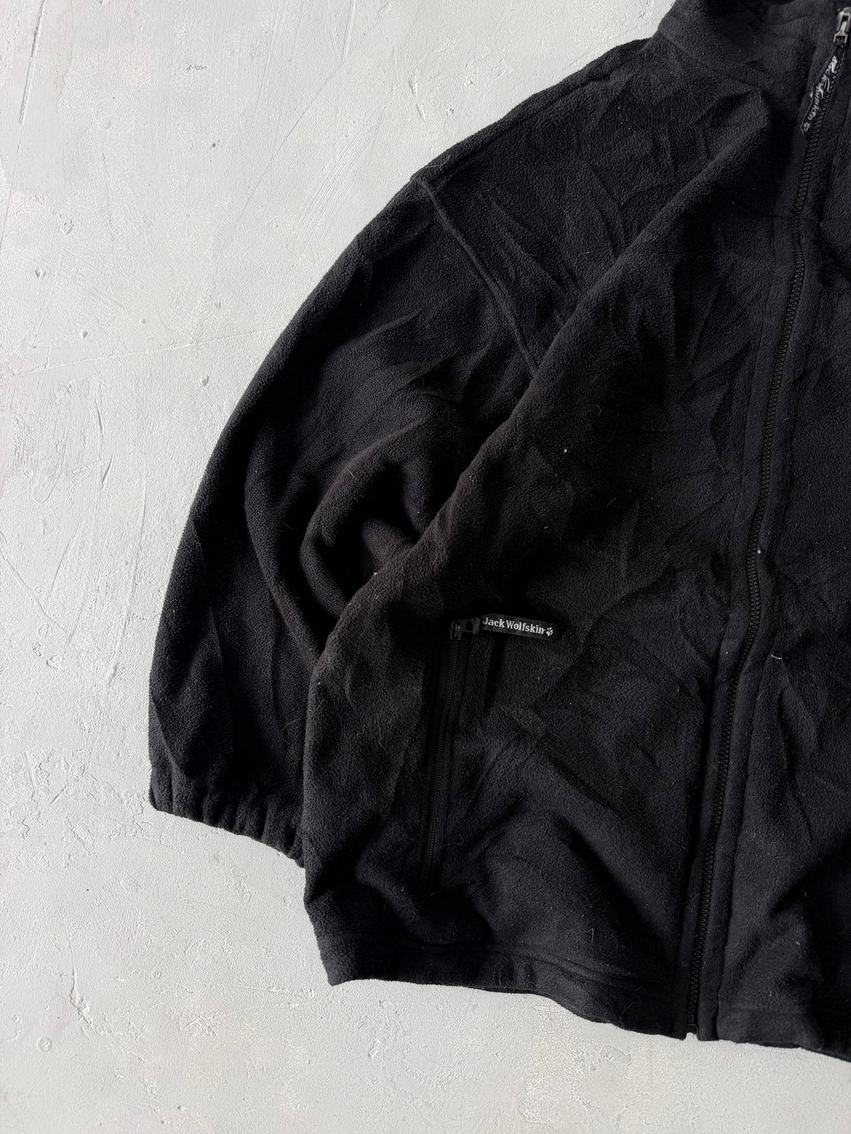 JACK WOLFSKIN FLEECE JACKET -
