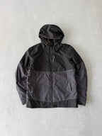QUECHUA HOODED HIKING JACKET -