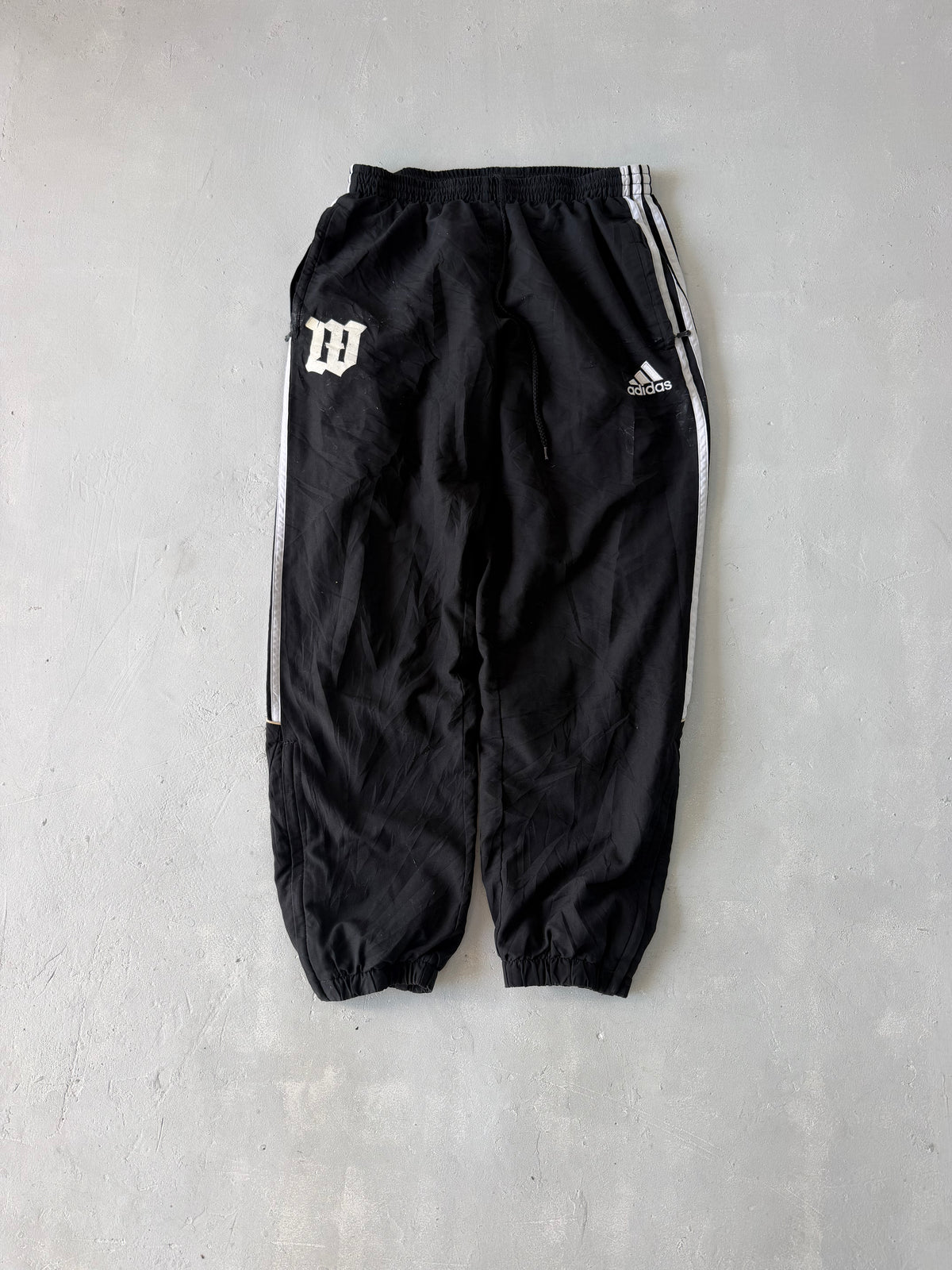 ADIDAS STRIPED TRACK PANT - M