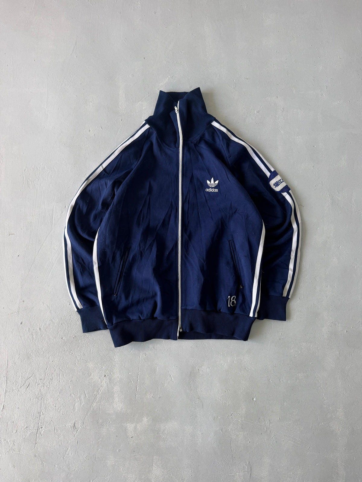 ADIDAS STRIPED JACEKT - M