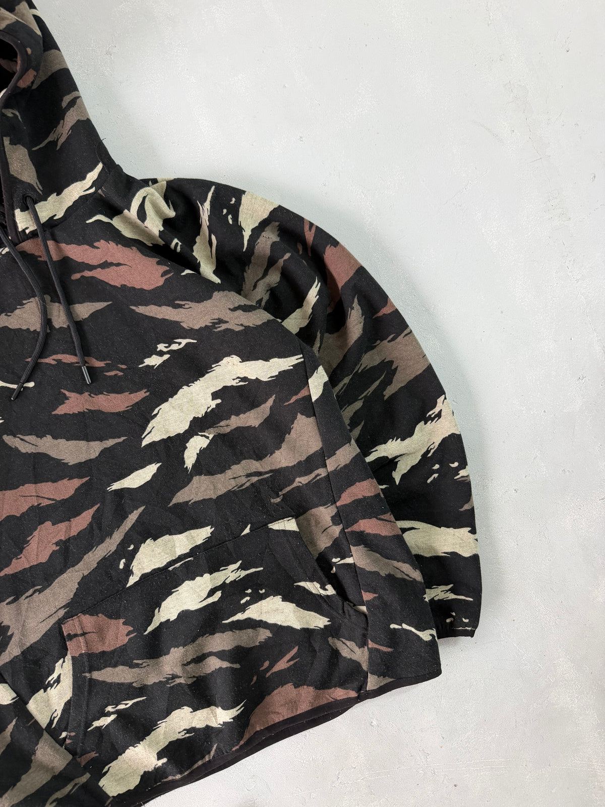 CAMOU MILITARY HOODIE - M
