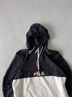 FILA 1/4 HOODED JACKET - M