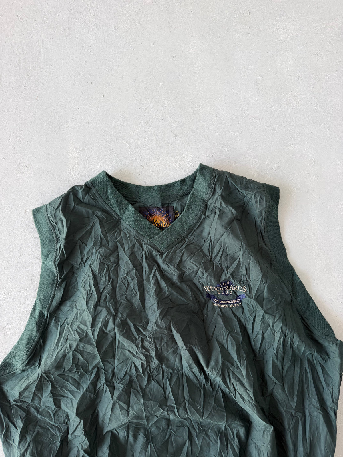 VINTAGE PULL OVER VEST - XL