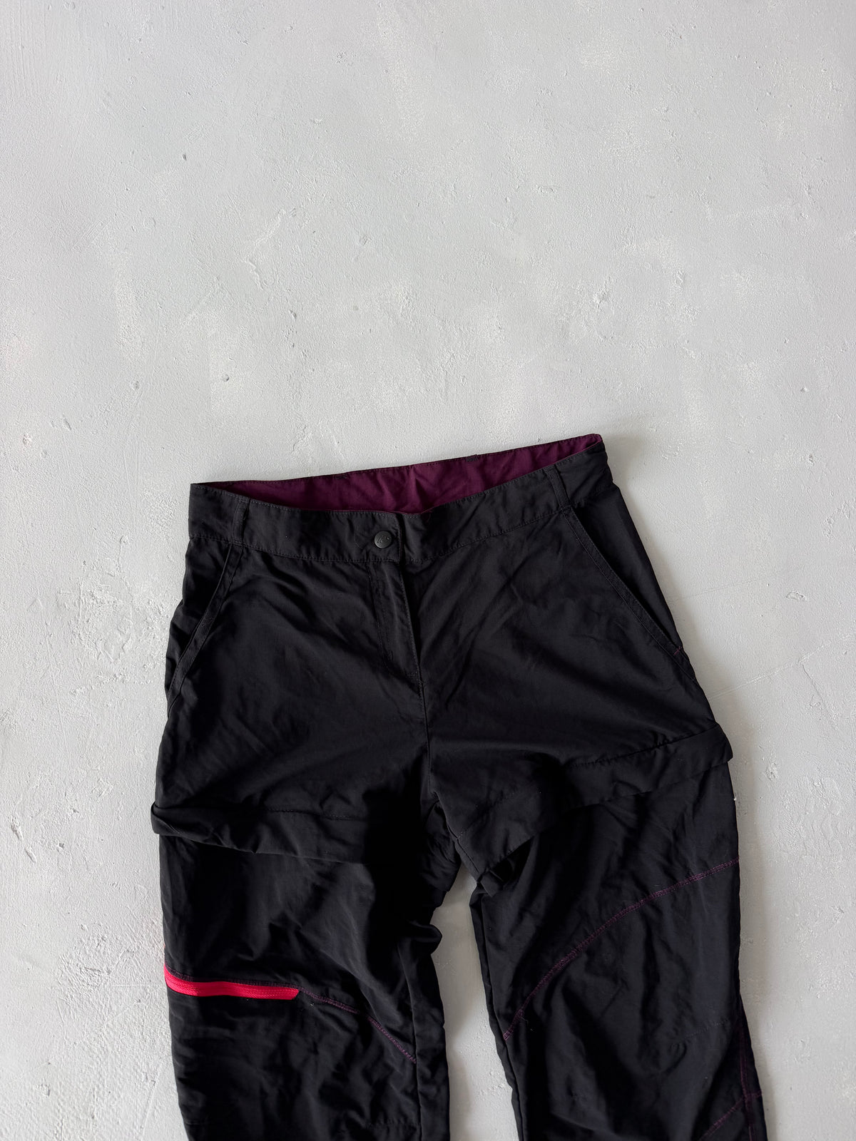 QUECHUA CONVERTIBLE HIKING PANT - S