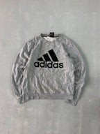 ADIDAS BIG LOGO SWEATSHIRT - M