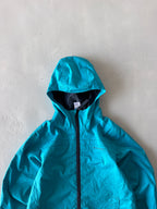 QUECHUA HOODED RAIN JACKET - XXS