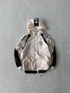 ADIDAS HOODED LOGO JACKET -